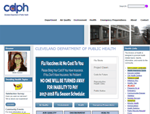 Tablet Screenshot of clevelandhealth.org